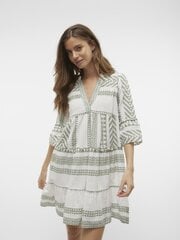 Vero Moda женское платье 10315485*01, белое цена и информация | Платья | kaup24.ee