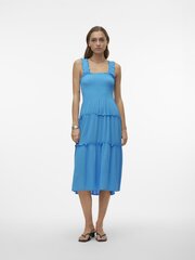 Vero Moda женское платье 10307337*02, белый/тёмно-синий 5715515096428 цена и информация | Платье | kaup24.ee