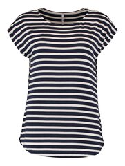 Hailys женская футболка Emma TS*01, тёмно-синий /белый 4067218612681 цена и информация | Футболка женская | kaup24.ee