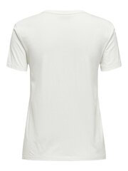 JDY женская футболка 15311702*03, белый/синий 5715518030702 цена и информация | Женские футболки | kaup24.ee