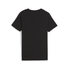 Puma детская футболка 586985*31, черный/салатовый 4099685601561 цена и информация | Рубашки для мальчиков | kaup24.ee