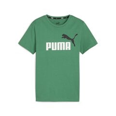 Puma детская футболка 586985*76, зелёный/белый 4099685655830 цена и информация | Рубашки для мальчиков | kaup24.ee