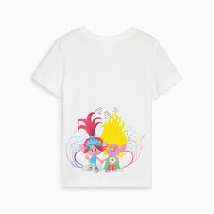 Puma детская футболка 624816*02, белый 4099686806613 цена и информация | Рубашки для мальчиков | kaup24.ee