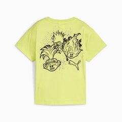 Детская футболка Puma 624844*38 4099685562855, салатовая цена и информация | Рубашки для мальчиков | kaup24.ee