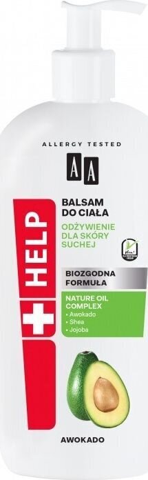 Help Natural kehakreem toitev kuiva nahka Avokaado 400ml hind ja info | Kehakreemid, losjoonid | kaup24.ee