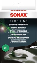 Профильная губка для чистки интерьера Sonax, 1 шт. цена и информация | Тряпки и салфетки для чистки | kaup24.ee