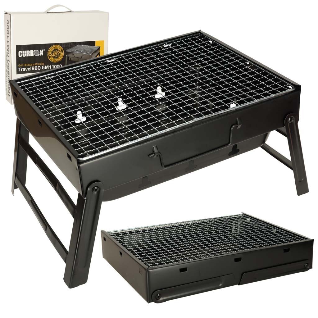 Kokkupandav grill R99, 42x20x24 cm, must hind ja info | Grillid | kaup24.ee