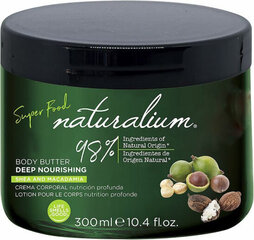 Tugevatoimeline niisutav kreem Naturalium Super Food Macadamia, 300 ml hind ja info | Naturalium Kosmeetika, parfüümid | kaup24.ee