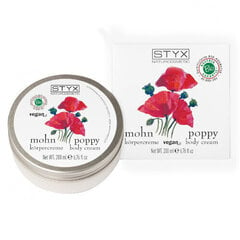 Kehakreem STYX Mohn Poppy Body Cream, 200 ml цена и информация | Кремы, лосьоны для тела | kaup24.ee