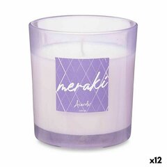 Ароматизированная свеча Фиолетовый (120 g) (12 штук) цена и информация | Подсвечники, свечи | kaup24.ee
