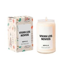 Ароматизированная свеча GOVALIS Vivan los Novios (500 g) цена и информация | Подсвечники, свечи | kaup24.ee