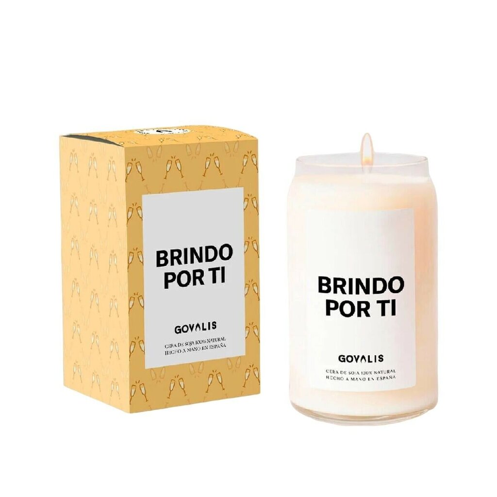 Lõhnastatud küünal Brindo por ti 500 g цена и информация | Küünlad, küünlajalad | kaup24.ee