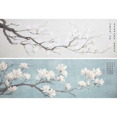 Картина DKD Home Decor 150 x 3,7 x 50 cm Японский Восточный (2 штук) цена и информация | Картины, живопись | kaup24.ee