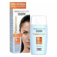 Päivituskreem näole Isdin Fusion Water Spf 50, 50 ml hind ja info | Päikesekreemid | kaup24.ee