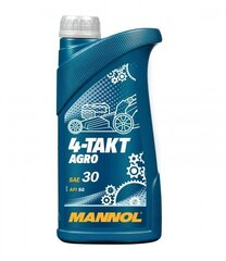 Mannol 4-Takt Agro SAE 30, 1 Л цена и информация | Другие масла | kaup24.ee