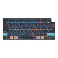 JCPal VerSkin силиконовая накладка для клавиатуры с комбинациями клавиш Adobe Premiere Pro цена и информация | Клавиатуры | kaup24.ee