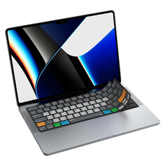 JCPal VerSkin силиконовая накладка для клавиатуры с комбинациями клавиш MacOS цена и информация | Клавиатуры | kaup24.ee
