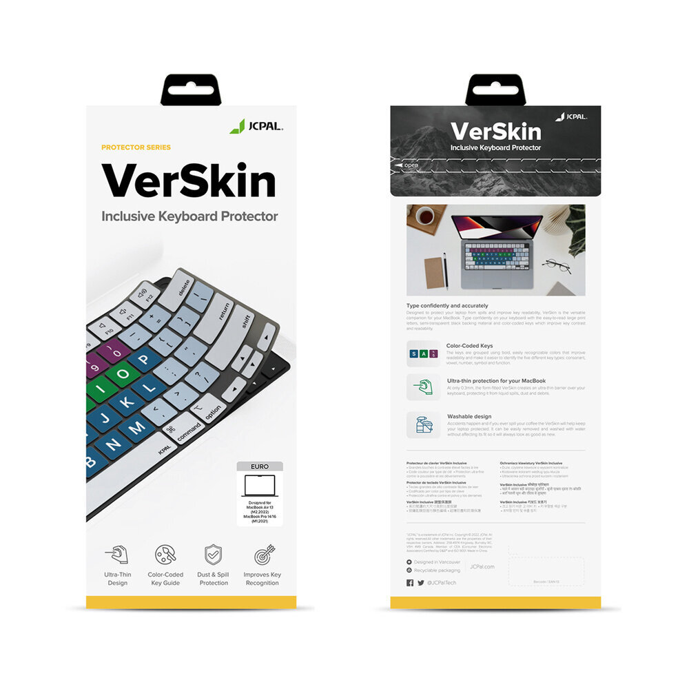 VerSkin Inclusive klaviatuuri kaitseümbris hind ja info | Klaviatuurid | kaup24.ee