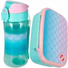 Joogi- ja hommikusöögikarbi komplekt Starpak Mermaid Ombre 491399 486150 цена и информация | Фляги для воды | kaup24.ee