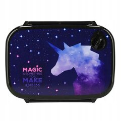 Joogi- ja hommikusöögikarbi komplekt Starpak Unicorn Galaxy 491395 486109 цена и информация | Фляги для воды | kaup24.ee