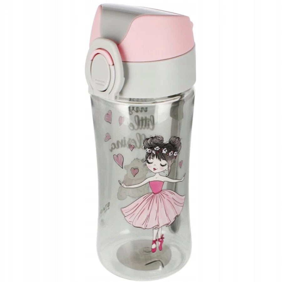 Joogipudel Starpak Ballerina Grey-Pink 491396, 420ml hind ja info | Joogipudelid | kaup24.ee