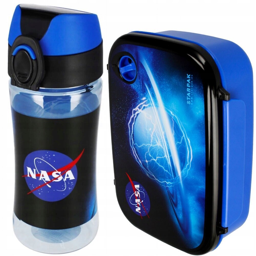 Jooginõude ja hommikusöögikarbi komplekt Starpak NASA 491394, 420 ml цена и информация | Joogipudelid | kaup24.ee