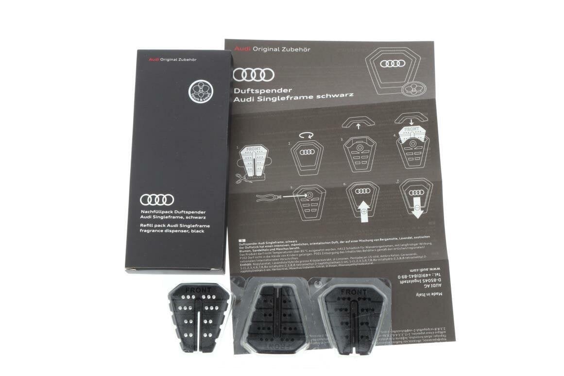 Audi õhuvärskendaja vahetuspadrunid, 3 tk 81A087009 hind ja info | Autolõhnastajad | kaup24.ee