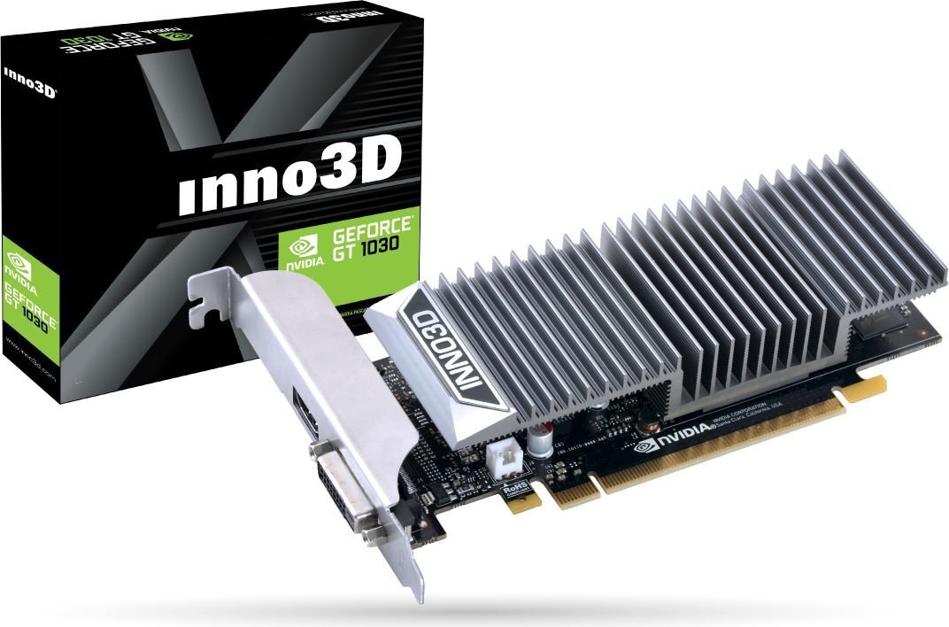 INNO3D N1030-1SDV-E5BL цена и информация | Videokaardid (GPU) | kaup24.ee