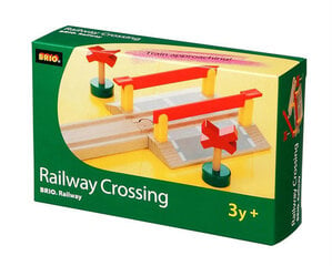 Raudtee ülesõit Brio Railway, 33388004 hind ja info | Poiste mänguasjad | kaup24.ee