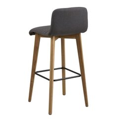 Барный стул Sorso серый цена и информация | Стулья для кухни и столовой | kaup24.ee