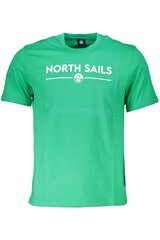 T-särk meestele North Sails, roheline hind ja info | Meeste T-särgid | kaup24.ee