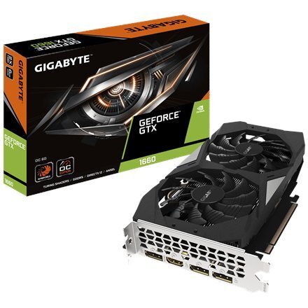 Gigabyte GeForce GTX 1660 OC 6G цена и информация | Videokaardid (GPU) | kaup24.ee