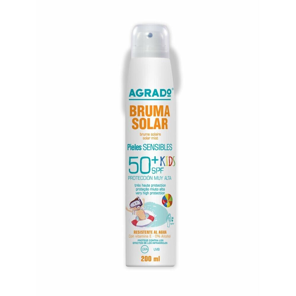 Päikesekaitsepihusti Kids SPF50+, 200 ml цена и информация | Päikesekreemid | kaup24.ee