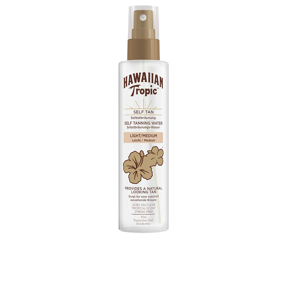 Isepruunistav kreem Hawaiian Tropic Light/Medium, 190 ml цена и информация | Isepruunistavad kreemid | kaup24.ee