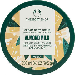 Kehakoorija The Body Shop Body Exfoliator Almond Milk, 250 ml цена и информация | Скрабы для тела | kaup24.ee