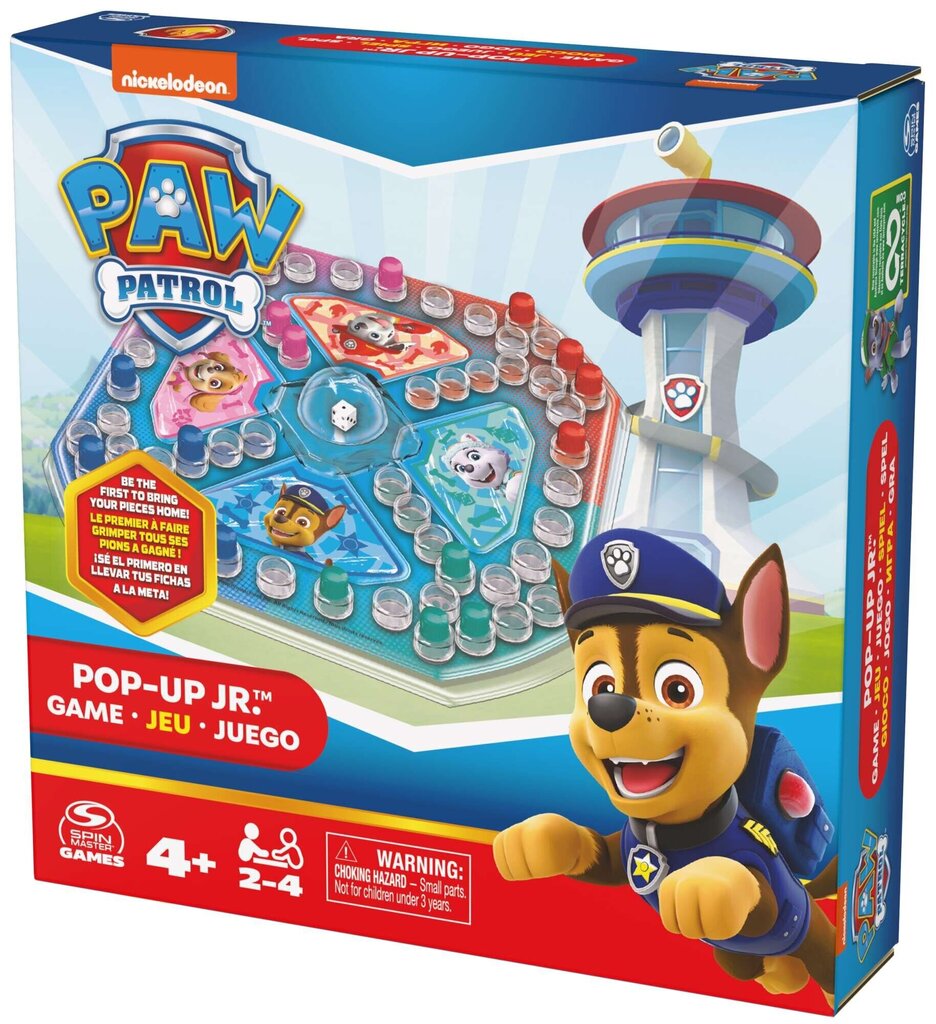 Paw Patrol Hiina lauamäng Pop Up Junior цена и информация | Lauamängud ja mõistatused | kaup24.ee