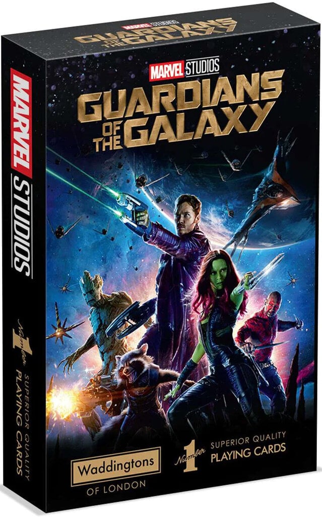 Mängukaardid Marvel Guardians of the Galaxy hind ja info | Lauamängud ja mõistatused | kaup24.ee