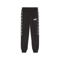 Детские спортивные брюки Puma Tape 679221*01 4099686877200, черные цена и информация | Штаны для мальчика Nini | kaup24.ee