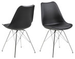 Комплект из 4-х стульев Eris, черный