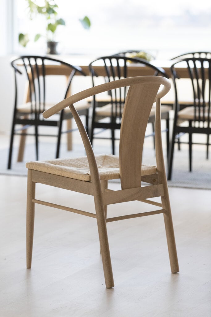2-tooli komplekt Janik, tamme värv цена и информация | Söögilaua toolid, köögitoolid | kaup24.ee