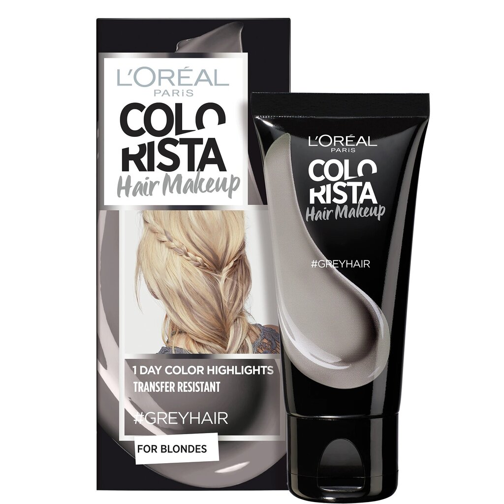 Juuksevärv L`Oréal Paris Colorista Hair Make Up, Hall, 30 ml hind ja info | Juuksevärvid | kaup24.ee