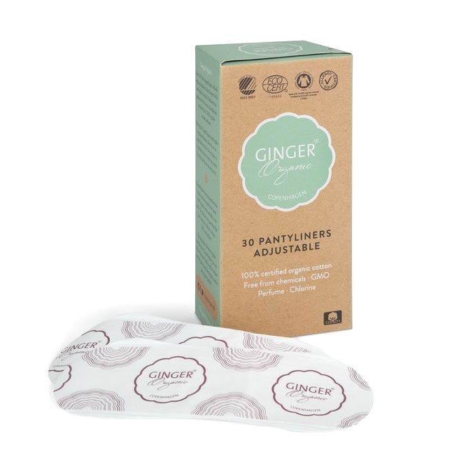 Hügieenisidemed Ginger Organic, 30 tk hind ja info | Tampoonid, hügieenisidemed, menstruaalanumad | kaup24.ee