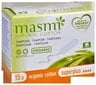 Tampoonid Masmi Natural Cotton, 18 tk hind ja info | Tampoonid, hügieenisidemed, menstruaalanumad | kaup24.ee