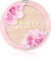 EVELINE Flower Garden izgaismojošs kompaktpūderis 8g цена и информация | Пудры, базы под макияж | kaup24.ee