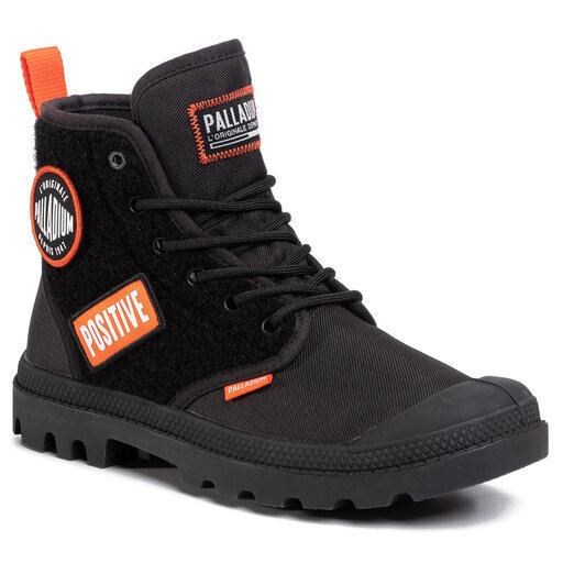 Saapad naistele Palladium Pampa Pampa Hi Change, must hind ja info | Naiste saapad | kaup24.ee