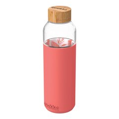Поилка Quokka Flow - Розовый Ботанический, 660 мл цена и информация | Фляги для воды | kaup24.ee