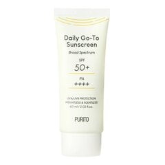 Päikesekreem Purito Daily Go To Sunscreen SPF50+ PA++++, 60 ml hind ja info | Päikesekreemid | kaup24.ee