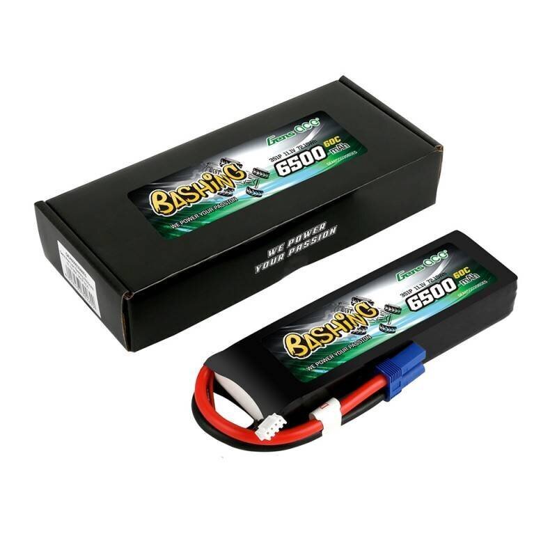 Gens Ace aku Bashing 6500mAh 11.1V 60C EC5 LiPo цена и информация | Patareid | kaup24.ee