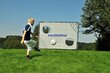 Hudora jalgpallivärav Trainer with Goal Wall 2.13x1.52m (76922) цена и информация | Jalgpalliväravad ja -võrgud | kaup24.ee