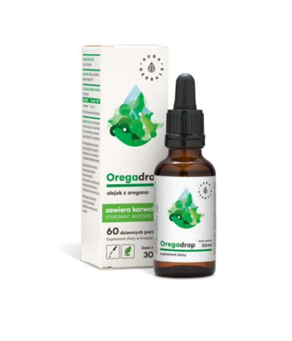 Aura Herbals Oregadrop Oregano Oil, 30 ml цена и информация | Vitamiinid | kaup24.ee